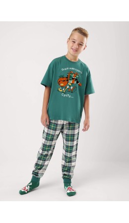 CLE Пижама мал. 759559/29кд_п, т.зелёный