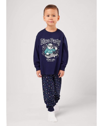 CLE Пижама мал. 759561/29кд_п, джинсовый