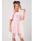 CLE Платье дев. 757255/26кд_п, св.розовый