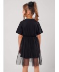 CLE Платье дев. 757255/26кд_п, чёрный