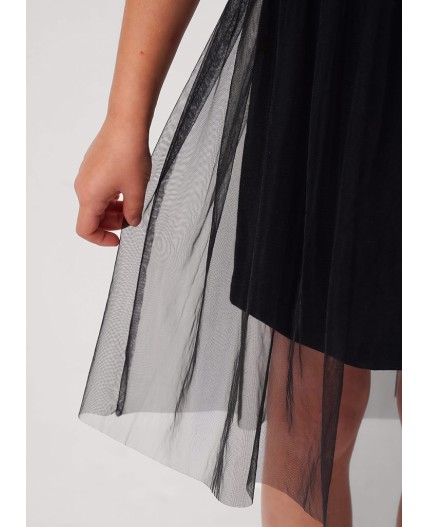 CLE Платье дев. 757255/26кд_п, чёрный