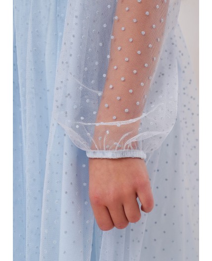 CLE Платье дев. 757256/26г_п, голубой