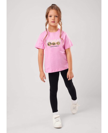 CLE Футболка дев. 756748кд_п1, розовый