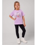 CLE Футболка дев. 756748кд_п1, св.фиолетовый