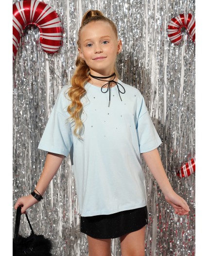 CLE Футболка дев. 757251/26г, голубой