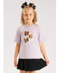 CLE Футболка дет. 757237/28кд_п, св.фиолетовый