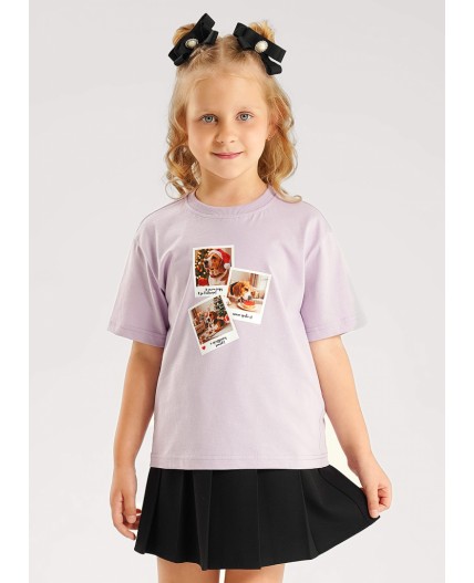 CLE Футболка дет. 757237/28кд_п, св.фиолетовый