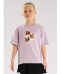 CLE Футболка дет. 757238/28кд_п, св.фиолетовый