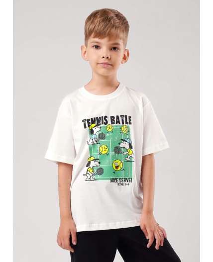 CLE Футболка мал. 755769кд_п1, молочный