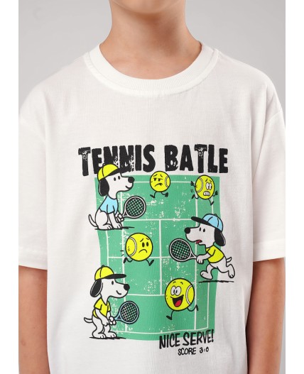 CLE Футболка мал. 755769кд_п1, молочный