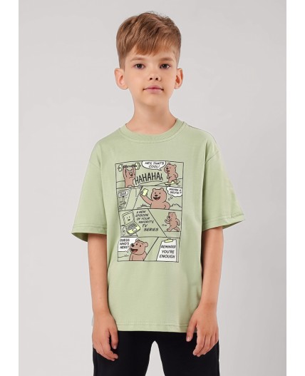 CLE Футболка мал. 755769кд_п1, зелёный