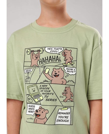 CLE Футболка мал. 755769кд_п1, зелёный