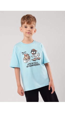 CLE Футболка мал. 755769кд_п1, св.голубой