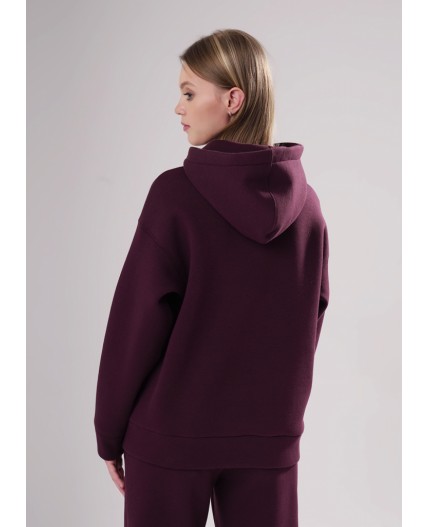 CLE LJ15-106 Куртка жен., т.бордовый