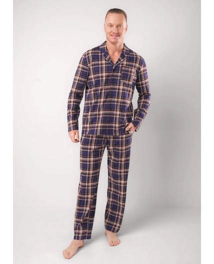 CLE MHP450831/3 Пижама муж., т.синий/белый