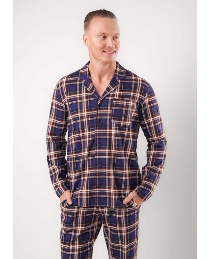 CLE MHP450831/3 Пижама муж., т.синий/белый