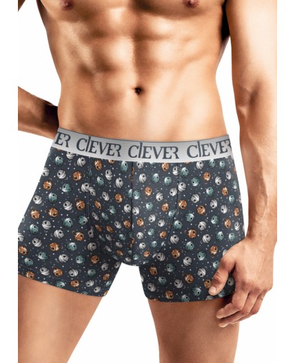 CLE MSH451563 Трусы муж., т.синий/серый