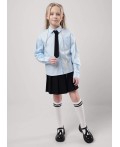 CLE Блузка дев. 753217пн школа, св.голубой
