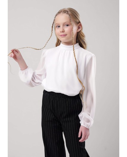 CLE Джемпер дев. 757085г школа, белый