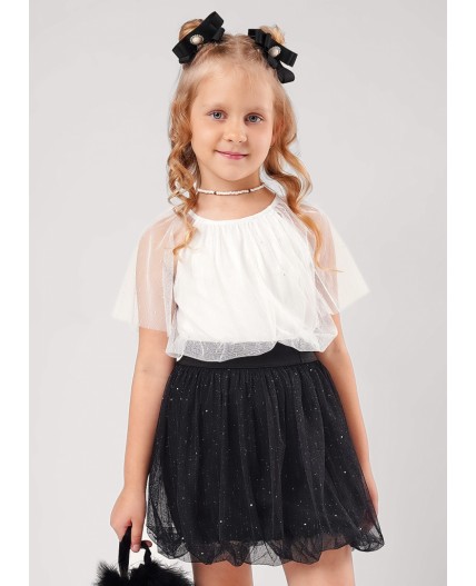 CLE Джемпер дев. 757240/26кд, молочный