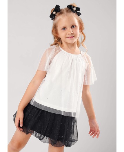 CLE Джемпер дев. 757240/26кд, молочный