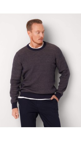 CLE Джемпер муж. 454601/18аш, т.синий