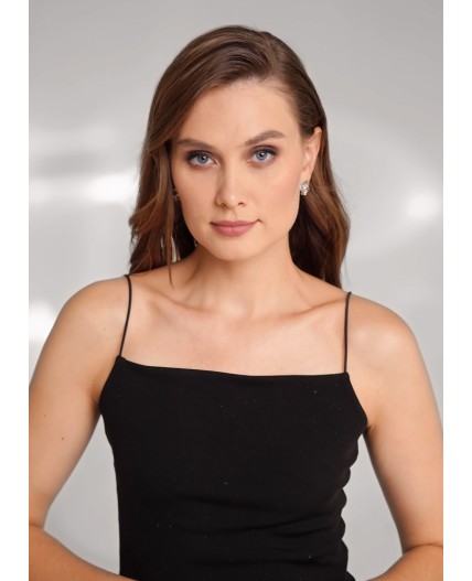 CLE Майка жен. укор. 156395/193бэ, чёрный