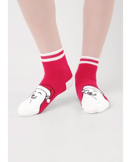 CLE Носки дет.С4552П 20-22,22 НГ плюш, красный