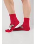 CLE Носки жен.Д2565 НГ хл+эл, красный