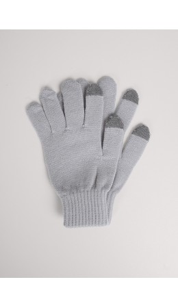CLE Перчатки жен. 444102вн сенс, св.серый
