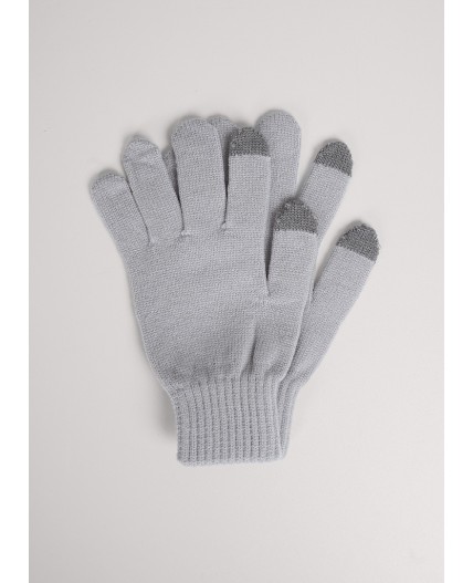 CLE Перчатки жен. 444102вн сенс, св.серый