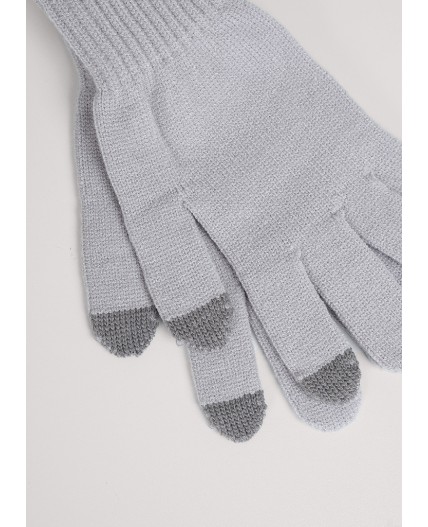 CLE Перчатки жен. 444102вн сенс, св.серый