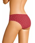 CLE B1202 Трусы жен. Конфетти, красный/молочный