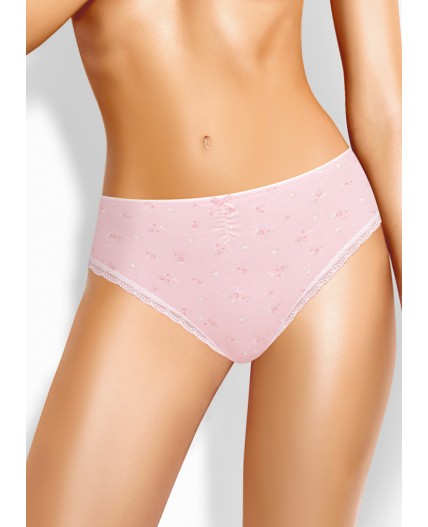CLE C1210 Трусы жен. Жизель, св.розовый/молочный