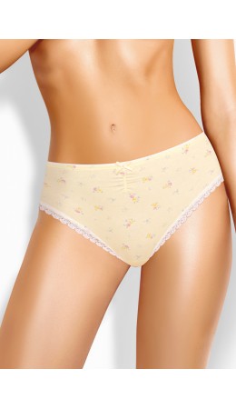 CLE C1210/1 Трусы жен. Жизель, ванильный/св.розовый