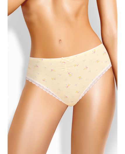 CLE C1210/1 Трусы жен. Жизель, ванильный/св.розовый