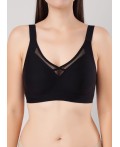 CLE LBR502pk Бюст жен. спорт., чёрный