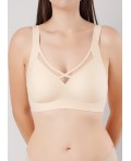 CLE LBR502pk Бюст жен. спорт., св.бежевый