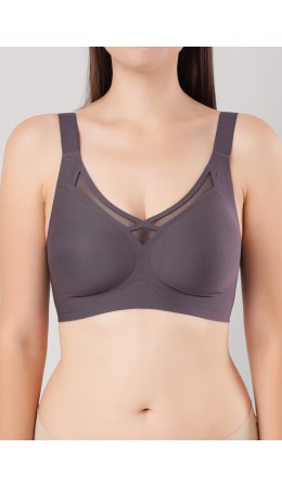 CLE LBR502pk Бюст жен. спорт., т.серый