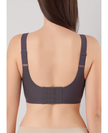 CLE LBR502pk Бюст жен. спорт., т.серый