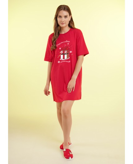 CLE LDR15-1202 Платье жен. Конфетти, красный