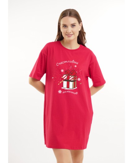 CLE LDR15-1202 Платье жен. Конфетти, красный