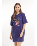 CLE LDR15-1202/1 Платье жен. Конфетти, т.синий