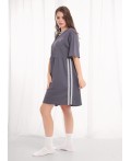 CLE LDR26-1210/1 Платье жен. Жизель, т.серый