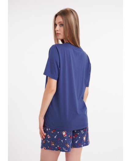 CLE LP15-1202/1 Набор одежды жен. Конфетти, т.синий/красный