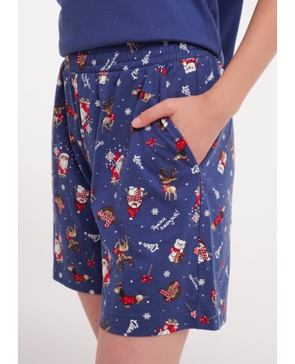 CLE LP15-1202/1 Набор одежды жен. Конфетти, т.синий/красный