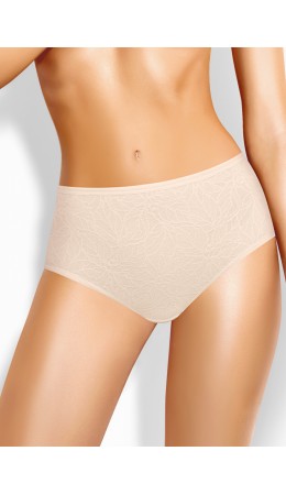 CLE M1191 Трусы жен. Кружево хлопок, св.бежевый