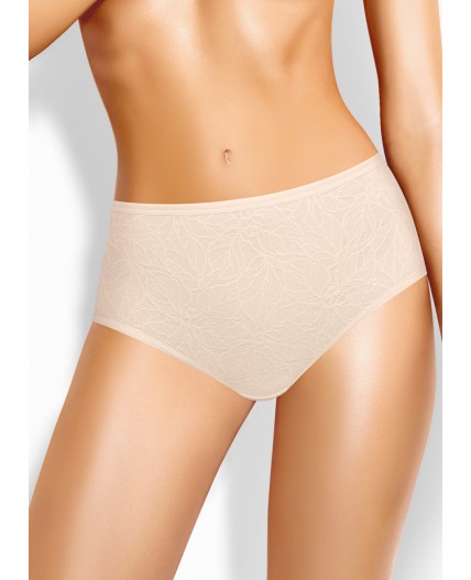 CLE M1191 Трусы жен. Кружево хлопок, св.бежевый