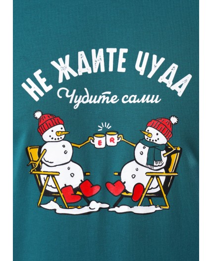 CLE MF450630 Футболка муж., зелёный