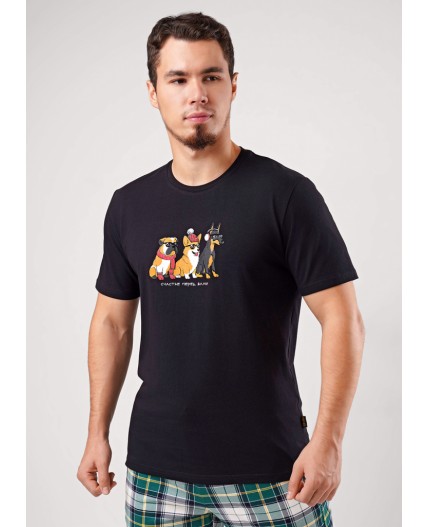 CLE MF450630 Футболка муж., чёрный